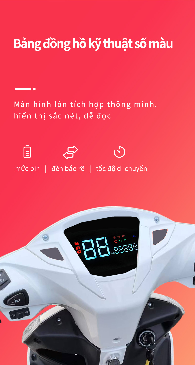 Xe điện EV.BOTON A1 7 XE MAY DIEN HARLEY7